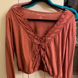 AE CROPPED LONG SLEEVE